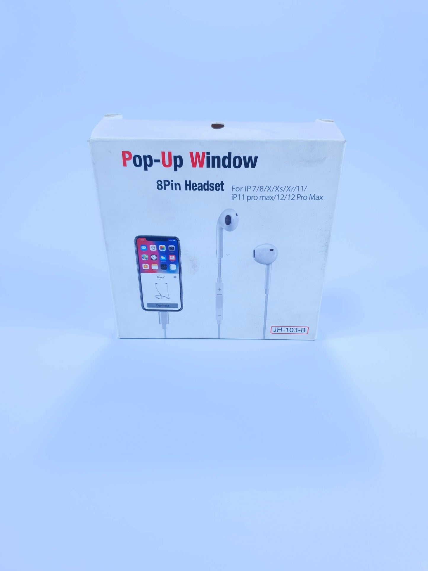 Pop Up Window Lightning Headset In-Ear Wired Headphones